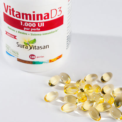 Vitamina D3  1.000 Ui 60 Perlas