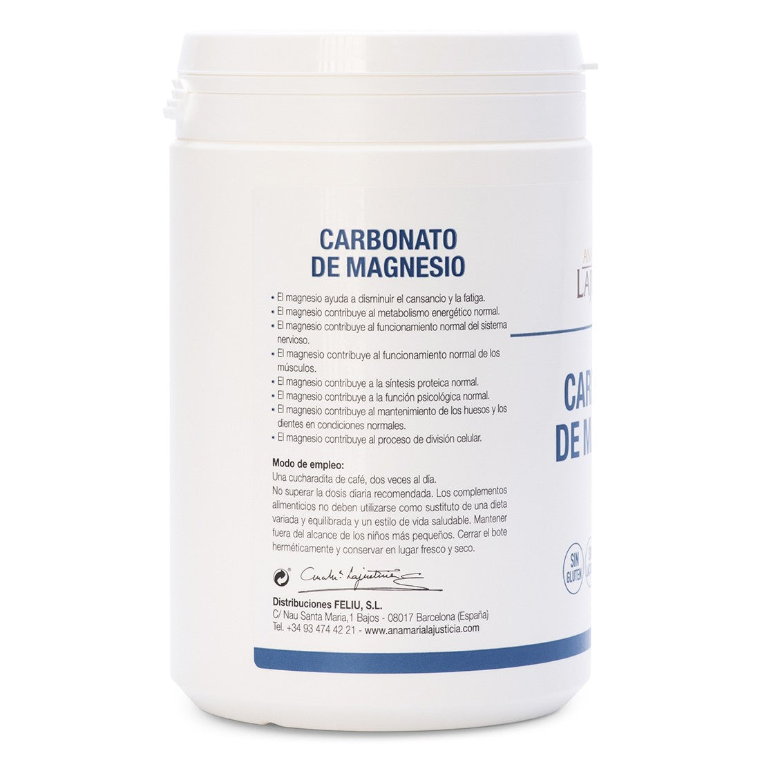 CARBONATO DE MAGNESIO - 130 gr