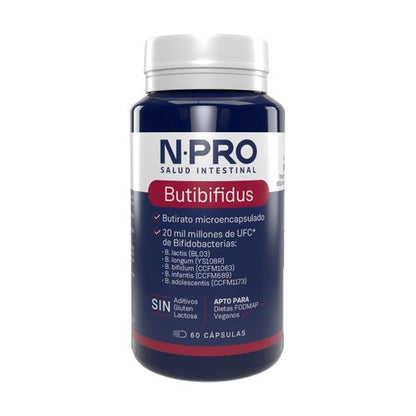 NPro Butibifidus (butirato para colon) - 60 caps