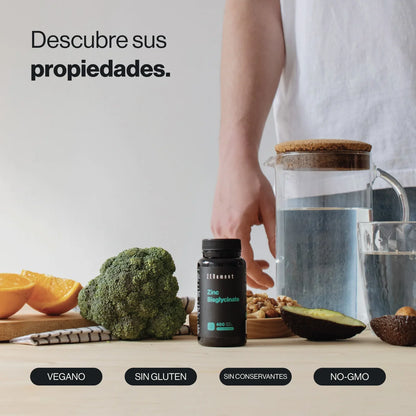 Bisglicinato de Zinc 25 mg  - 400 Comprimidos