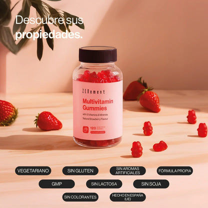 Gominolas Multivitaminico y Minerales - 120 Gummies