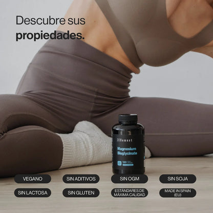 Bisglicinato de Magnesio - 180 Cápsulas