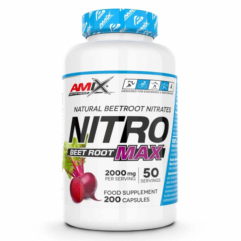 Nitro Beet Root Max 200 cápsulas Amix